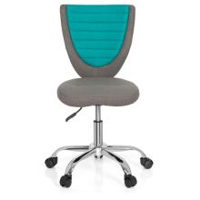 KIDDY COMFORT - Kinder bureaustoel Grijs / Turkoois