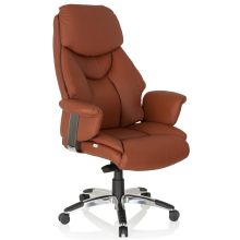 PRADO | Leder - Luxe directiestoel Bruin