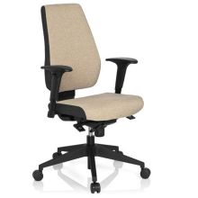 PRO-TEC 500 - Professionele bureaustoel Beige