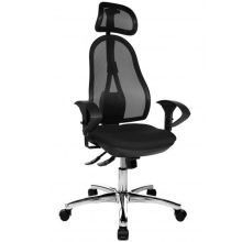 OPEN POINT SY SOMO - Professionele directiestoel Antraciet Stof