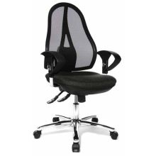 Open Point SY AL.U2 - Professionele bureaustoel Antraciet Stof