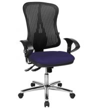 HJH SOLUTION DELUXE AL.U2 - Professionele bureaustoel Blauw