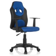 KID GAME AL - Kinder bureaustoel Zwart / Blauw