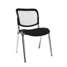 Net Point Visit - Vierpotige stoel Zwart