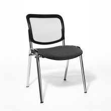 Net Point Visit - Vierpotige stoel Grijs