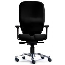 ZERO M15 AL - Professionele bureaustoel Zwart Stof