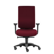 ZERO 17 - Professionele bureaustoel Bordeaux Stof
