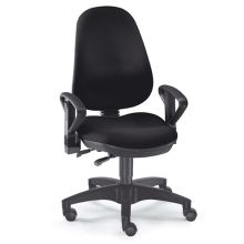 ZERO 30 - Professionele bureaustoel Zwart Stof