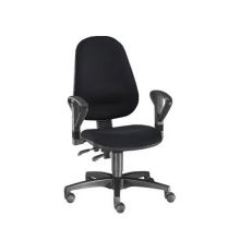 ZERO 35 - Professionele bureaustoel Zwart Stof