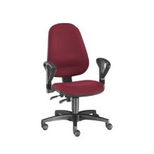 ZERO 35 - Professionele bureaustoel Bordeaux Stof