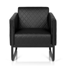 ARUBA BLACK | 1-Zits - Gestoffeerde fauteuil Zwart