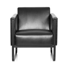 BALI BLACK | 1-Zits - Gestoffeerde fauteuil Zwart