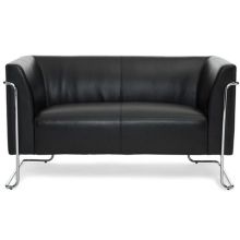 CURACAO | 2-Zits - Lounge bank / sofa Zwart