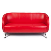 ST. LUCIA | 3-Zits - Lounge bank / sofa Rood