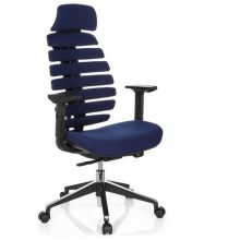ERGO LINE II PRO | Stof - Professionele bureaustoel Blauw