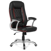 RELAX AB100 - Gamestoel HJH OFFICE Kunstleder Zwart/Rood