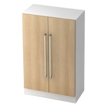 SIGNA G 7550 CE - Wit/Eiken Chrome metaal handgreep