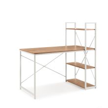 Easy Up3 | 120x60 - Bureau Wit/Eiken