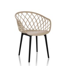 BEGIO - Shell-stoel Beige