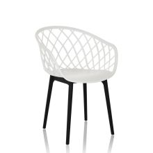 BEGIO - Shell-stoel Wit