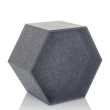 FLEXMIUT STORE B | (H x B) 54,5 x 62,5 cm - Scheidingswand Grijs