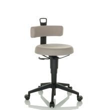 TOP WORK FLEX Volledig gestoffeerd - Draaikruk Grijs