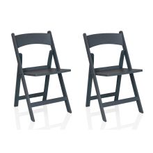 TRAVANO 1 2 stuks per pakket - Oudoor stoel Grijs