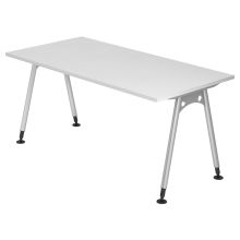 ATOS 16 S | Bureau - Wit 160 x 80 Tafelhoogte I In hoogte verstelbaar