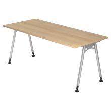 ATOS 19 S | Bureau - 180 x 80 Eiken Tafelhoogte I In hoogte verstelbaar
