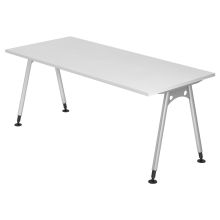 ATOS 19 S | Bureau - Wit 180 x 80 Tafelhoogte I In hoogte verstelbaar