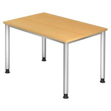 HILO 12 S | Bureau - Beuken 120x80 Tafelhoogte I In hoogte verstelbaar