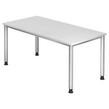 HILO 16 S | Bureau - Wit 160 x 80 Tafelhoogte I In hoogte verstelbaar