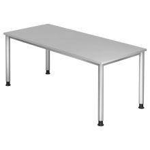 HILO 19 S | Bureau - Grijs 180 x 80 Tafelhoogte I In hoogte verstelbaar