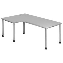 HILO 82 S | Bureau - Grijs 200 x 120 Tafelhoogte I In hoogte verstelbaar
