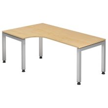 JAVA 82 S | Bureau - Esdoorn 200 x 120 Tafelhoogte I In hoogte verstelbaar