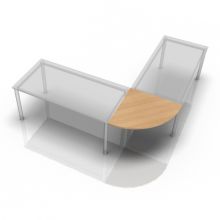 HE91 - Hoek rond 80 x 80 Eiken