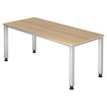 QUEO 19 S | Bureau - 180 x 80 Eiken Tafelhoogte I In hoogte verstelbaar