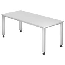 QUEO 19 S | Bureau - Wit 180 x 80 Tafelhoogte I In hoogte verstelbaar