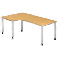 QUEO 82 S | Bureau - Beuken 200 x 120 Tafelhoogte I In hoogte verstelbaar