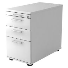 SIGNA SC40 RE - Standcontainer Wit Rail handvat (kunststof)