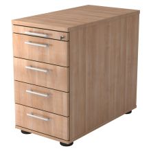 SIGNA SC50 RE - Standcontainer Walnoot Rail handvat (kunststof)