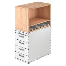 SIGNA SCA1 - Standcontainer Walnoot