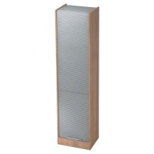 SIGNA R50 RE - Walnoot/Zilver Rail handvat (kunststof)