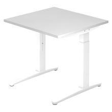 XTRA XB 8 WW | Bureau - Wit 80 x 80 Tafelhoogte I In hoogte verstelbaar