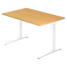XTRA XB 12 WW | Bureau - Beuken 120x80 Tafelhoogte I In hoogte verstelbaar