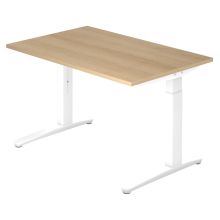 XTRA XB 12 WW | Bureau - 120x80 Eiken Tafelhoogte I In hoogte verstelbaar