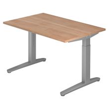 XTRA XB 12 SS | Bureau - 120x80 Walnoot Tafelhoogte I In hoogte verstelbaar
