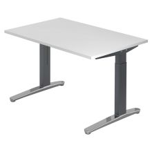 XTRA XB 12 GC | Bureau - Wit 120x80 Tafelhoogte I In hoogte verstelbaar