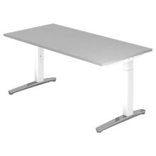 XTRA XB 16 WC | Bureau - Grijs 160 x 80 Tafelhoogte I In hoogte verstelbaar