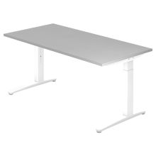 XTRA XB 16 WW | Bureau - Grijs 160 x 80 Tafelhoogte I In hoogte verstelbaar